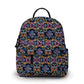 Mini Backpack - Bold Purple Orange Pink Tie Dye