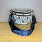 The Roni Nylon Crossbody - Highland Cow Blue Floral