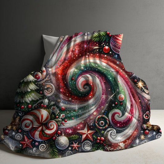 Blanket - Christmas - Swirl - PREORDER