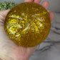 Squishy Toy - Viral Dumpling, Gold Glitter