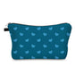 Pouch - Heart, Dark Blue