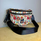 The Roni Nylon Crossbody - Highland Cow School Teacher