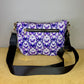 The Roni Nylon Crossbody - Butterfly Purple