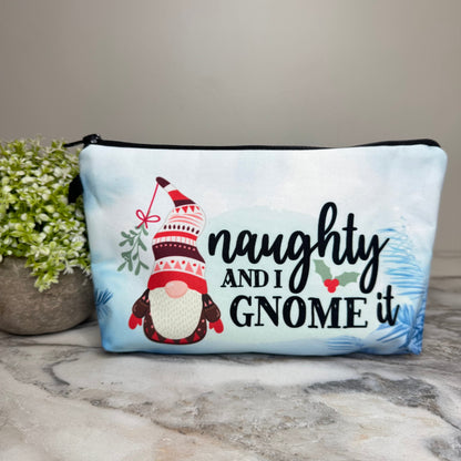 Pouch - Christmas - Naughty Gnome