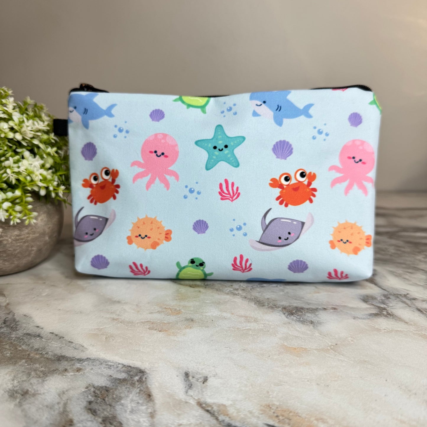 Pouch - Under The Sea Blue