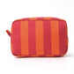 Canvas Stripe Travel Pouch