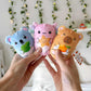 Bubble Stuffed Squishy Friends Toy - Emotional Support Edition