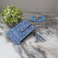 Bracelet Keychain & Card Holder Wallet - Animal Print