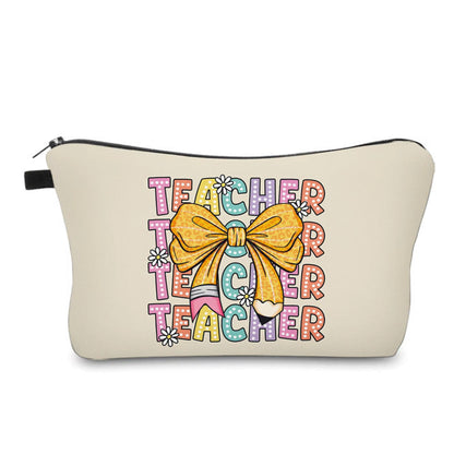 Pouch - Teach Teacher Pencil Bow