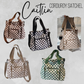 Caitlin Handbag - Corduroy Checker - PREORDER