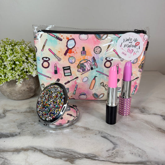 Bundled Set - Makeup Pastel Tie Dye