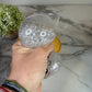Squishy Toy - Viral Dumpling, Silver Glitter + Water Beads