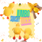 Squishy Toy - Laying Down Duck, Jumbo - PREORDER