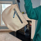 The Roni Nylon Crossbody - Bronze + Black