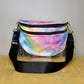 The Roni Nylon Crossbody - Tie Dye Ombré Pastel