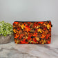 Pouch - Camo Leaves Orange