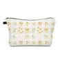 Pouch - Floral Sunflower Bow Squares
