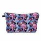 Pouch - Halloween Fall - Skull Purple Blue