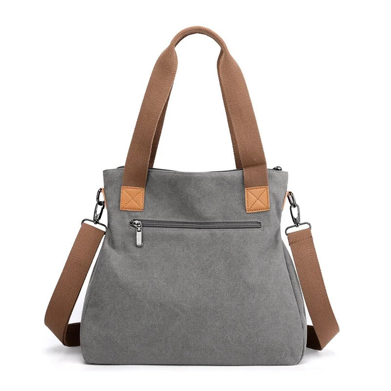 Caitlin - Canvas Satchel - PREORDER 3/11-3/14