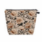 Pouch XL - Floral Animal Print