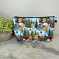 Pouch - Christmas Winter - Highland Cow