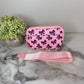 Rue - Nylon Wristlet Wallet - Pink Animal Bow