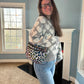 The Roni Nylon Crossbody - Rainbow Animal Print