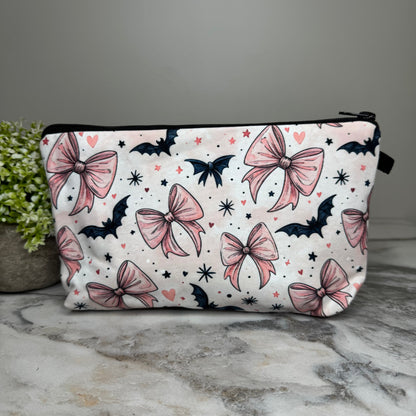 Pouch - Halloween Fall - Bat Bow