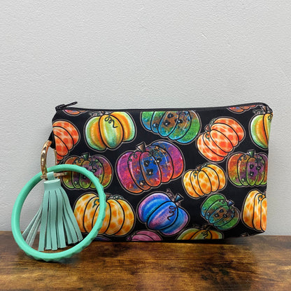 Pouch - Halloween Fall - Pumpkin, Colorful