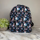 Mini Backpack - Dog Paw Galaxy Moon