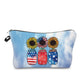 Pouch - Americana, Sunflower Mason Jar