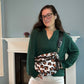 The Roni Nylon Crossbody - Brown Leopard