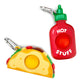 OMG Mega Pop Best Friend Keychain Toy - Taco & Hot Sauce