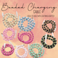 Charging Charger Cord - Beaded - Clear Design