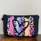 Pouch - Animal Print Rainbow Heart